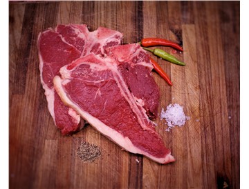 T - Bone Steak W/ Fillet Cryovac